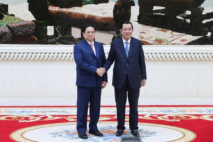 Những hoạt động đầu tiên của Thủ tướng Phạm Minh Chính tại Campuchia