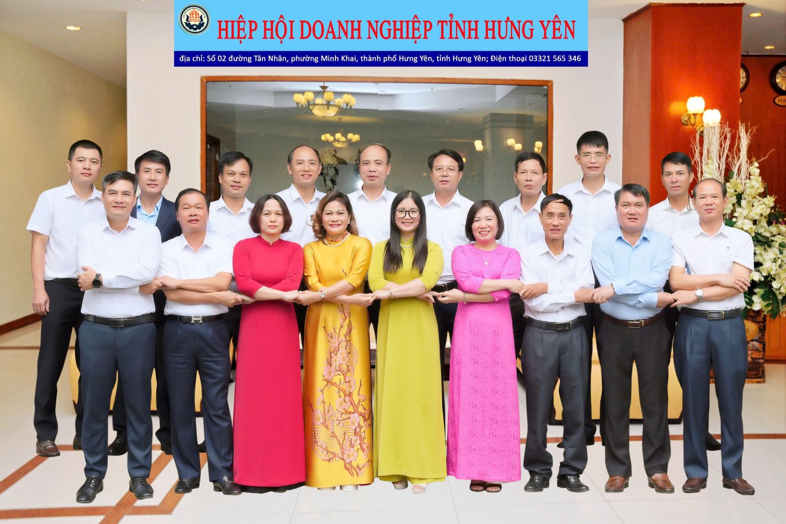 Chào mừng Kỷ niệm 20 năm ngày thành lập Hiệp hội doanh nghiệp tỉnh Hưng Yên (27/10/2004 - 27/10/2024)